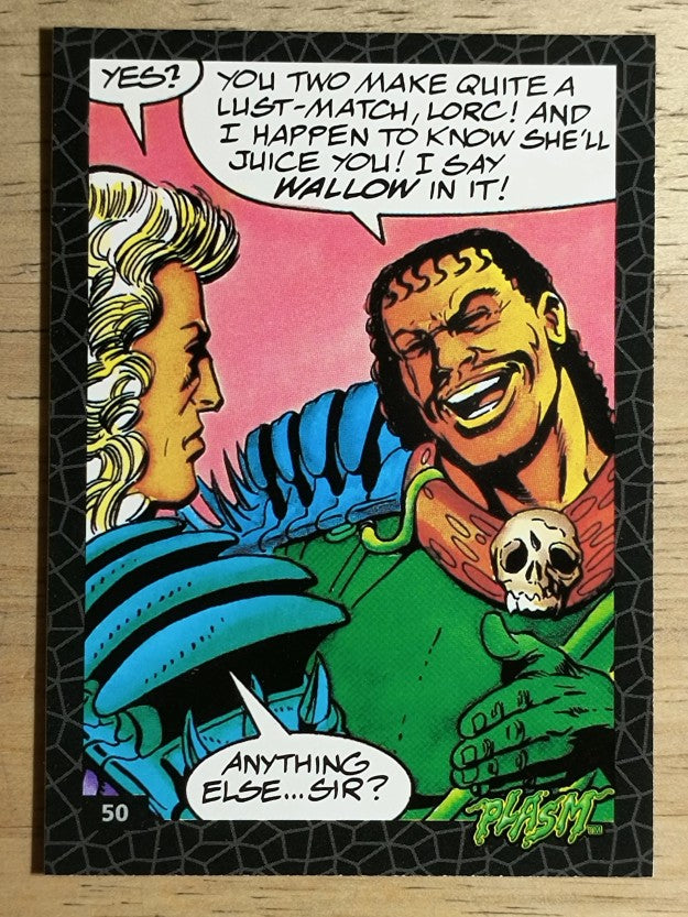 1993 The River Group Plasm Zero #50 Yes?