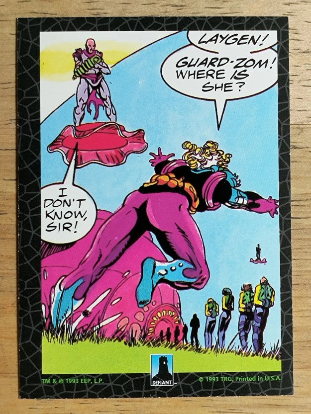 1993 The River Group Plasm Zero #51 Hm... Ah! Speaking of lust!