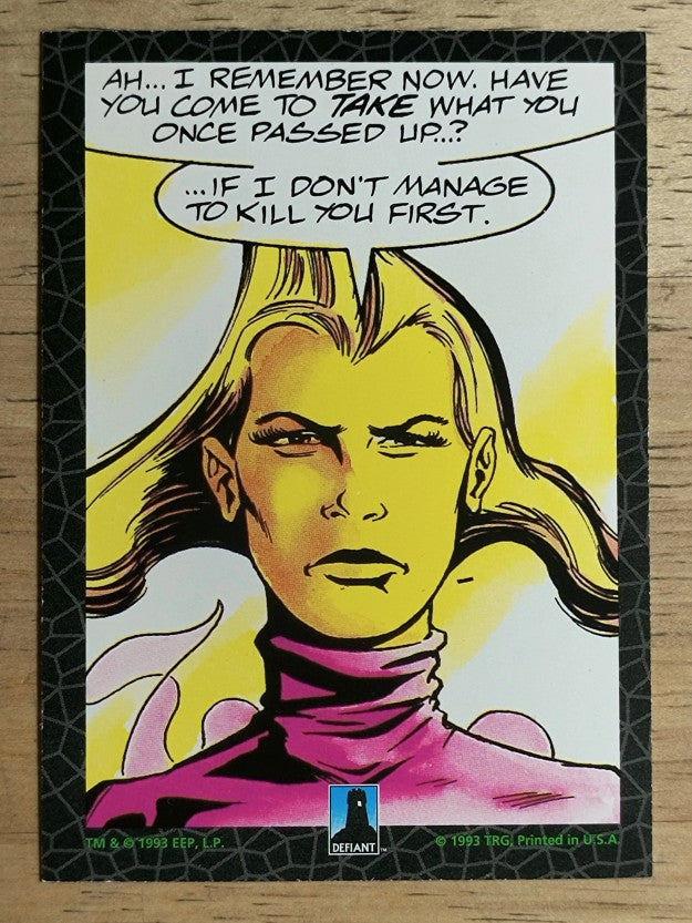 1993 The River Group Plasm Zero #52 Tomorrow. She graduates tomorrow.