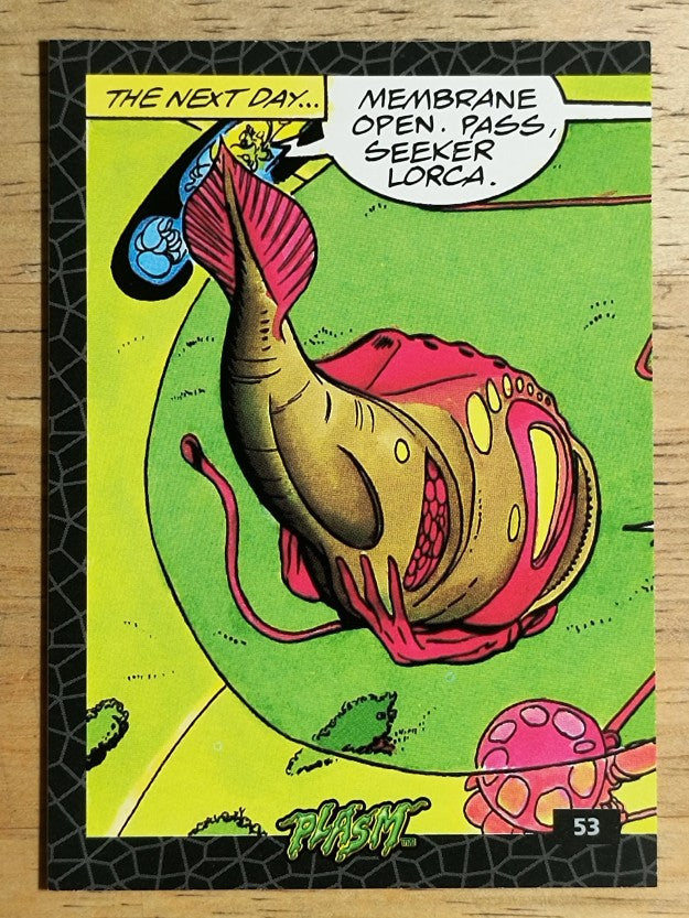 1993 The River Group Plasm Zero #53 Membrane open.