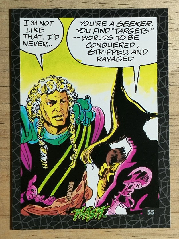 1993 The River Group Plasm Zero #55 I'm not like that.