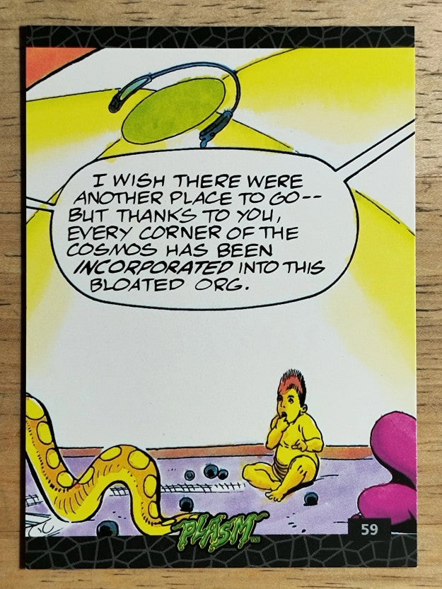 1993 The River Group Plasm Zero #59 I wish there were another place to go--