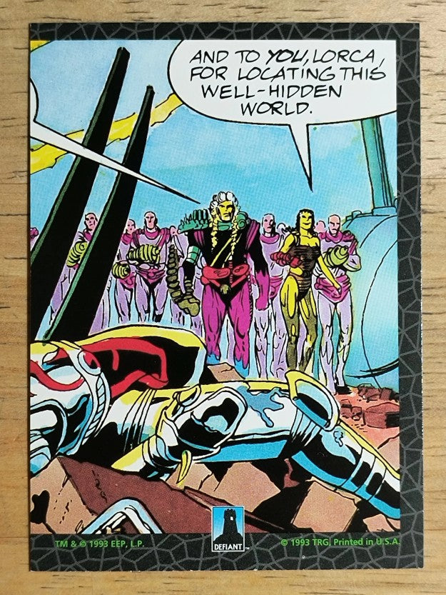 1993 The River Group Plasm Zero #61 Did you enjoy your visit, sir?