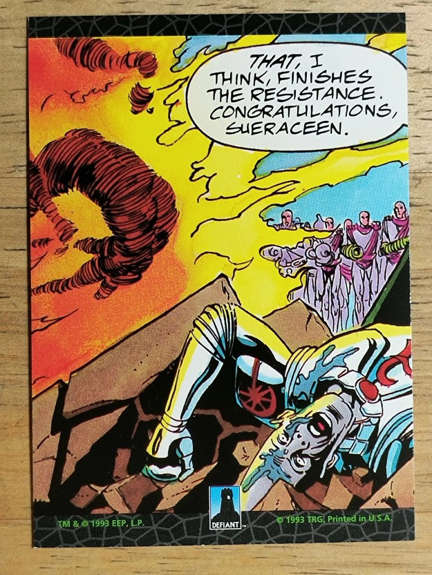 1993 The River Group Plasm Zero #62 He's leaving without her, sir!
