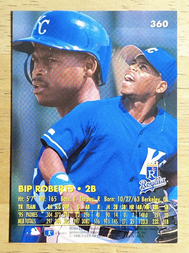 1996 Ultra Gold Medallion #360 Bip Roberts