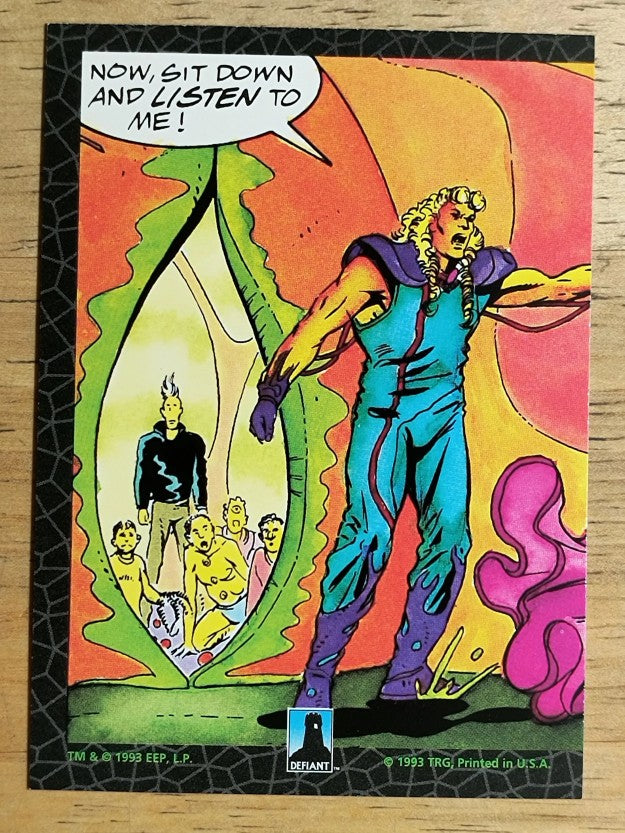 1993 The River Group Plasm Zero #66 Now, sit down and listen to me!