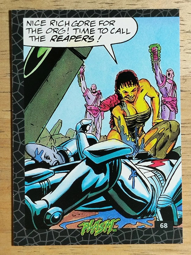 1993 The River Group Plasm Zero #68 Nice rich gore for the Org! Time to call