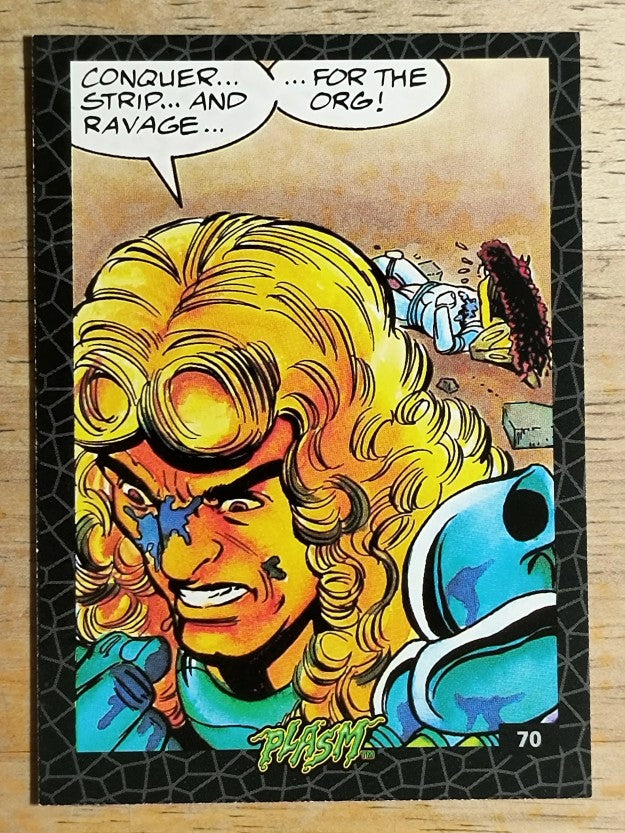1993 The River Group Plasm Zero #70 Conquer... strip... and ravage