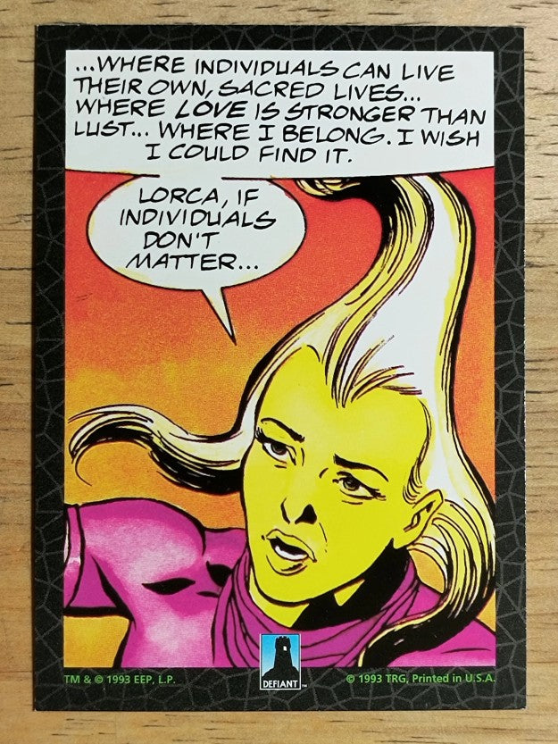 1993 The River Group Plasm Zero #71 Praise the Org!