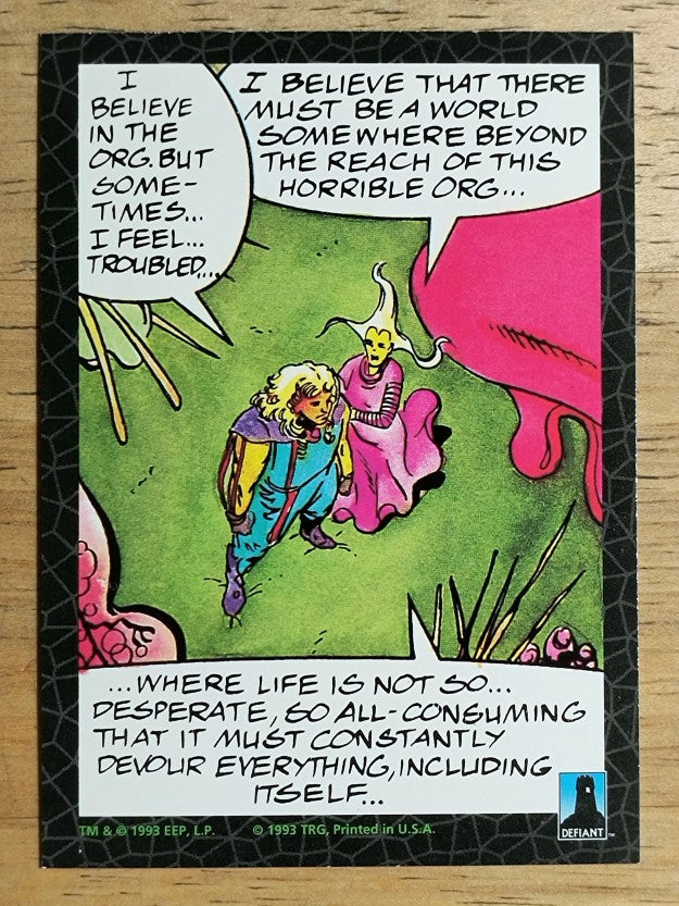 1993 The River Group Plasm Zero #72 What are you doing here?
