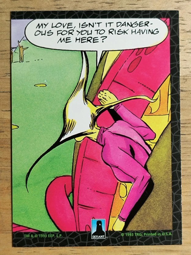 1993 The River Group Plasm Zero #80 Lorca! You're still holed up here?