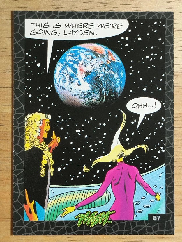 1993 The River Group Plasm Zero #87 This is where we're going, Laygen.