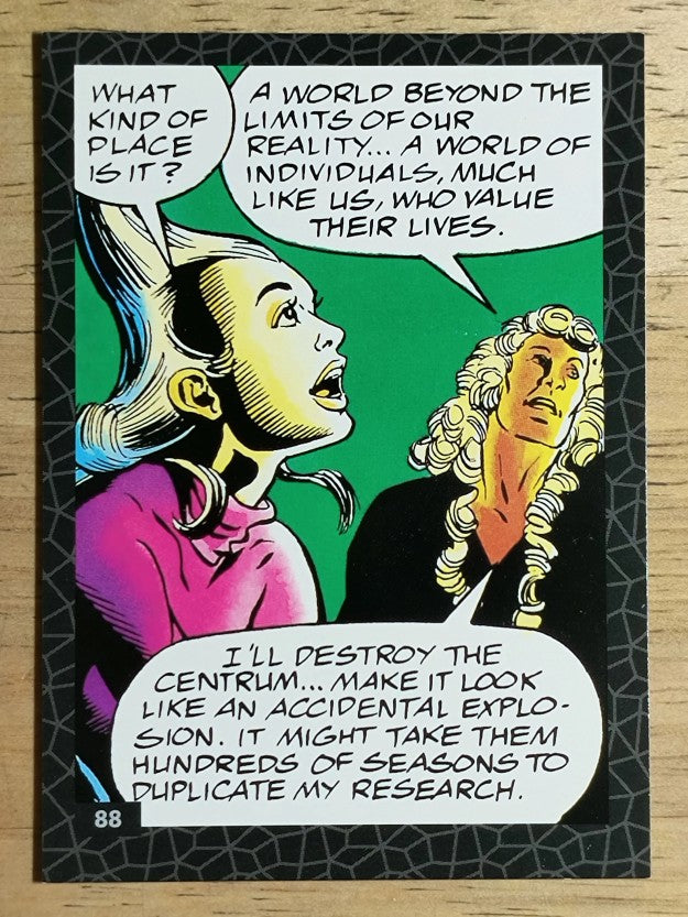 1993 The River Group Plasm Zero #88 What kind of place is it?