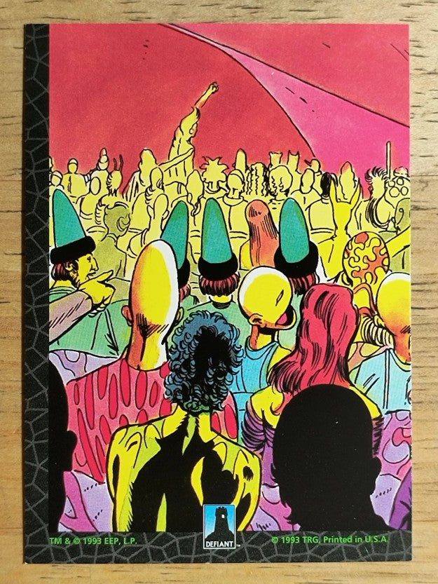 1993 The River Group Plasm Zero #90 My zome will return you to the school.