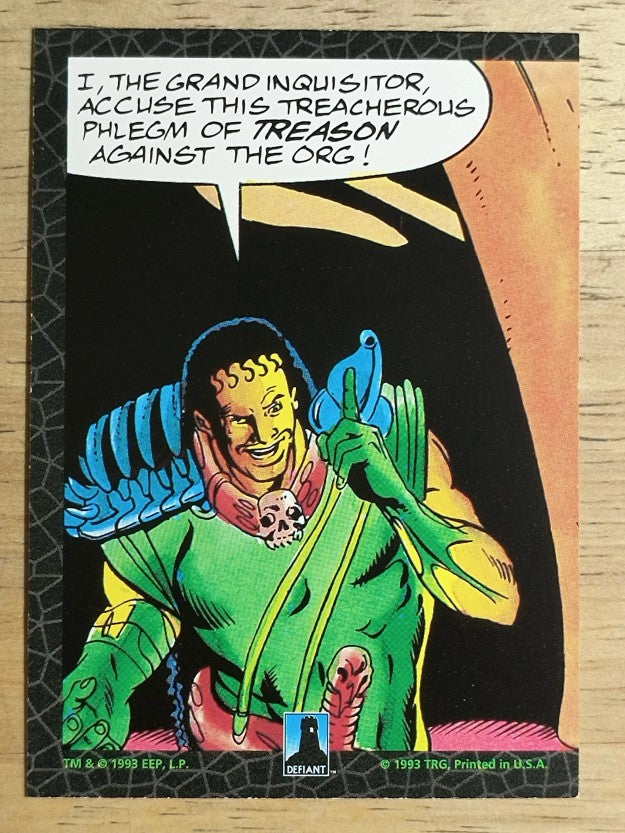 1993 The River Group Plasm Zero #93 the plasmoid who's kept the chattel