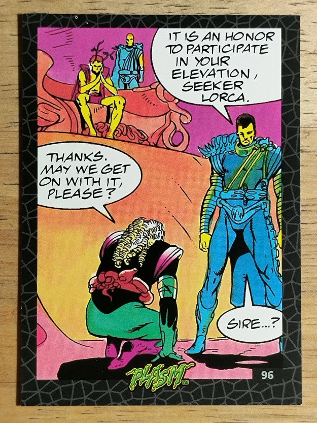 1993 The River Group Plasm Zero #96 It is an honor to participate in your el
