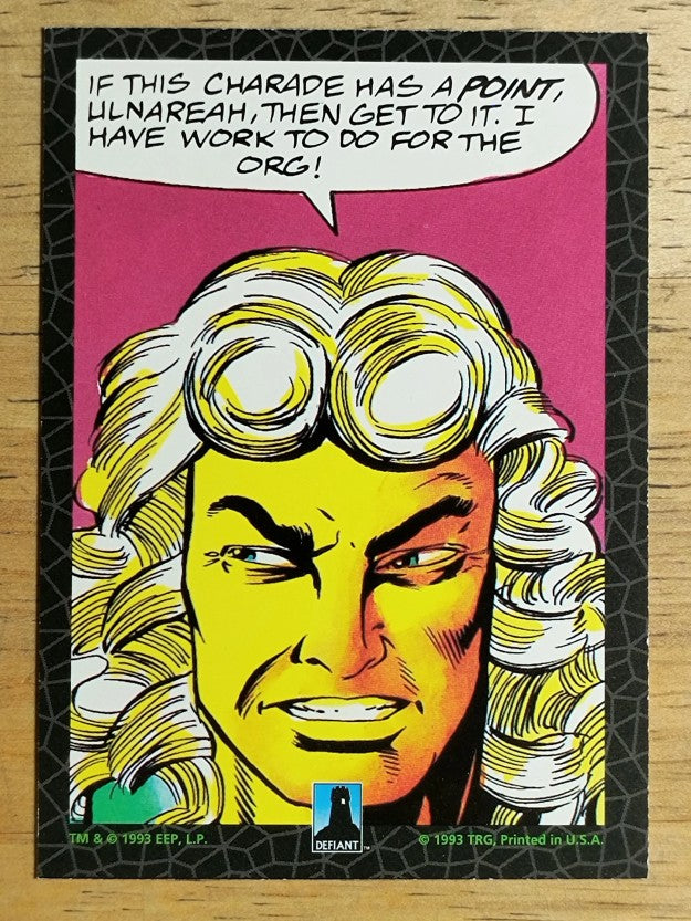 1993 The River Group Plasm Zero #99 Hold! I object!