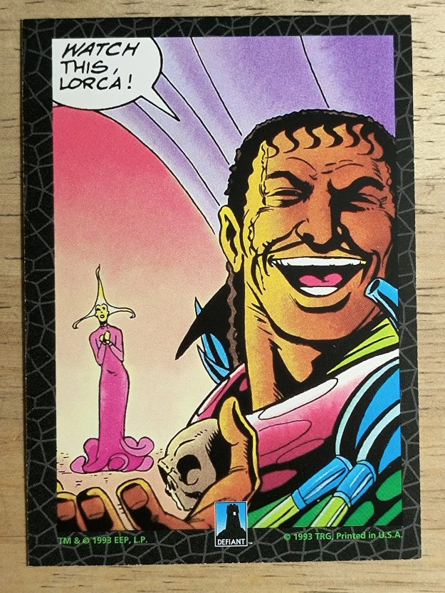 1993 The River Group Plasm Zero #102 Watch this, Lorca!