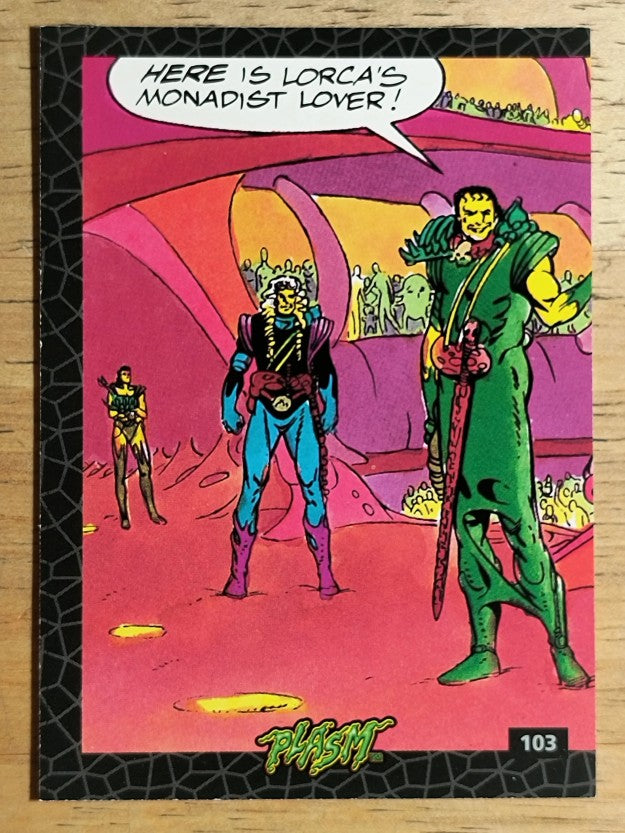 1993 The River Group Plasm Zero #103 Here is Lorca's monadist lover!