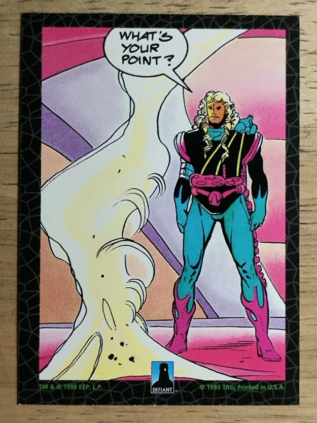 1993 The River Group Plasm Zero #106 What's your point?