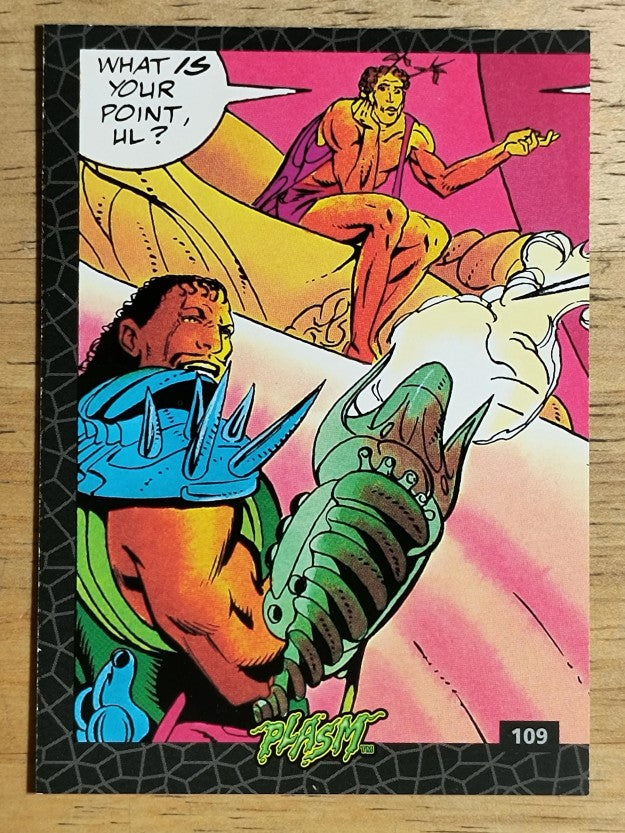 1993 The River Group Plasm Zero #109 What is your point, Ul?