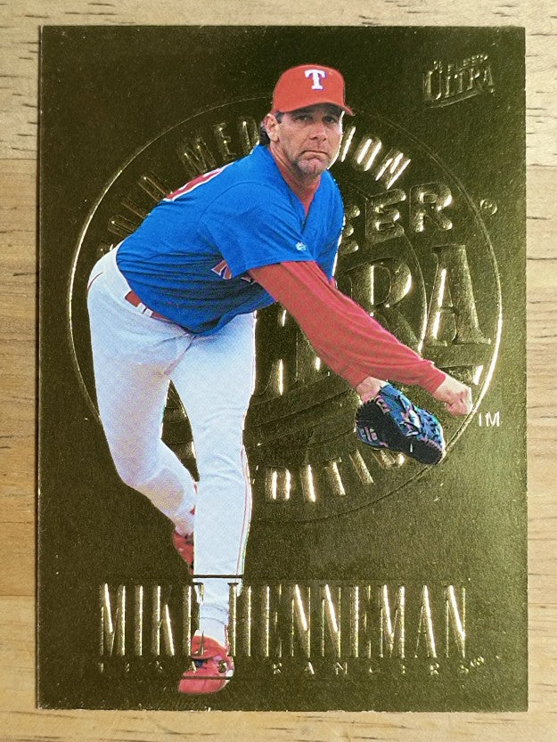1996 Ultra Gold Medallion #421 Mike Henneman