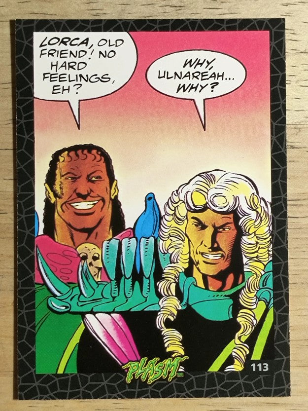 1993 The River Group Plasm Zero #113 Lorca, old friend!