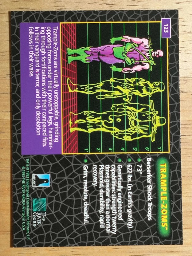 1993 The River Group Plasm Zero #123 Trample-Zoms