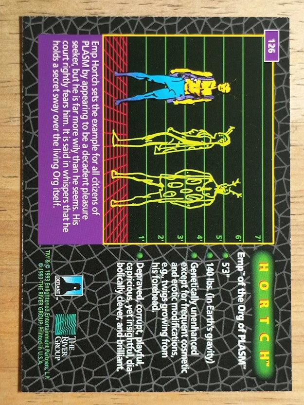 1993 The River Group Plasm Zero #126 Hortch