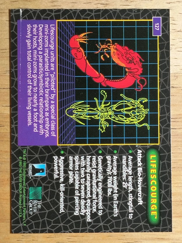 1993 The River Group Plasm Zero #127 Lifescourge