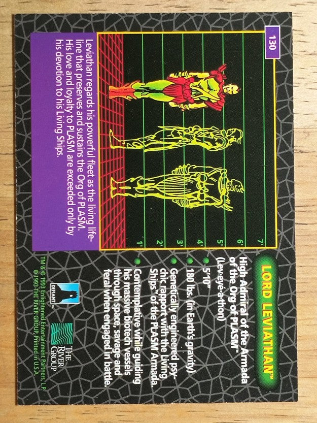1993 The River Group Plasm Zero #130 Lord Leviathan
