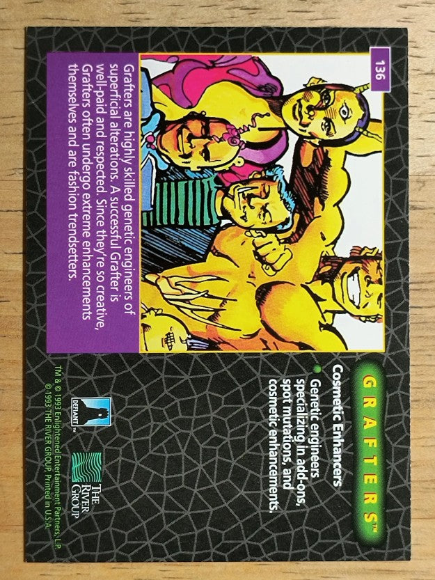 1993 The River Group Plasm Zero #136 Grafters