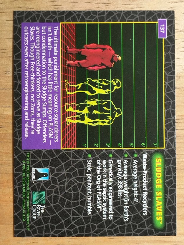 1993 The River Group Plasm Zero #137 Sludge Slaves
