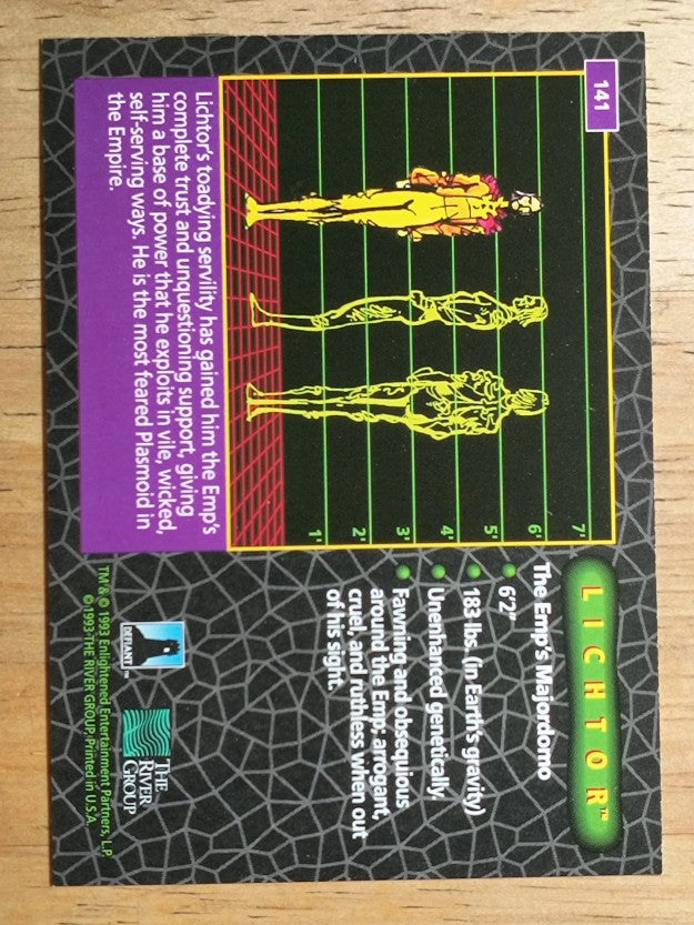 1993 The River Group Plasm Zero #141 Lichtor