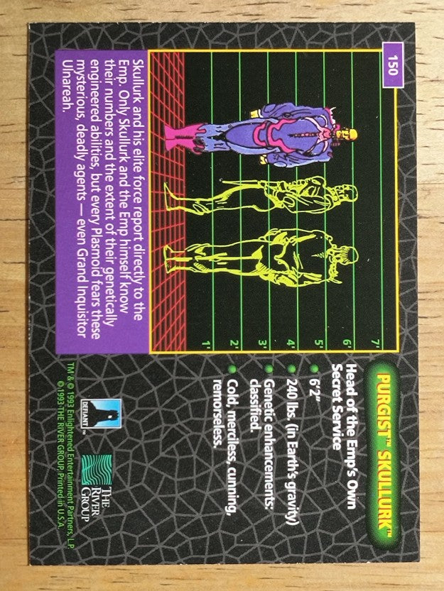 1993 The River Group Plasm Zero #150 Purgist Skullurk