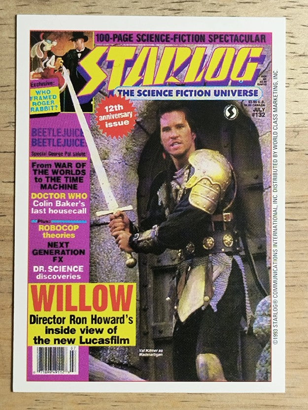 1993 World Class Marketing Starlog Science Fiction Universe #45 132 - July