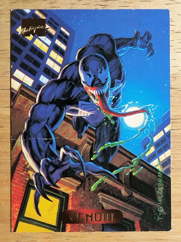 1994 Fleer Marvel Masterpieces #131 Venom (copyright 1944) (GOOD)