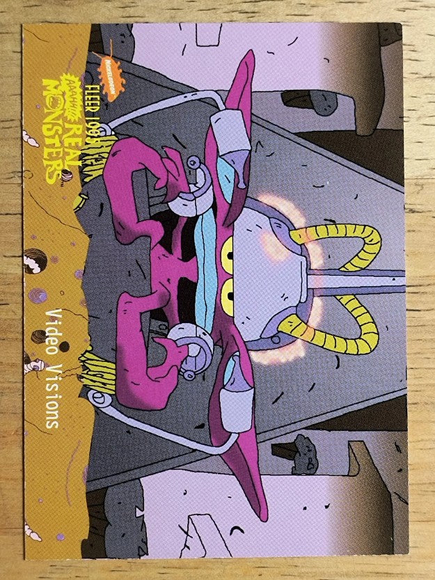 1995 Fleer Ultra Real Monsters #87 Video Visions