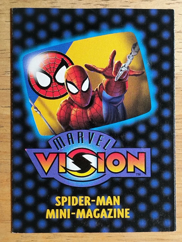 1996 Fleer SkyBox Marvel Vision Mini-Mags #3 Spider-Man (NM)