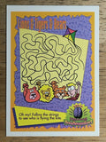 1996 IMT Brain Straining Doodlewonkers #10E Maze: Lions, Tigers, and Bears