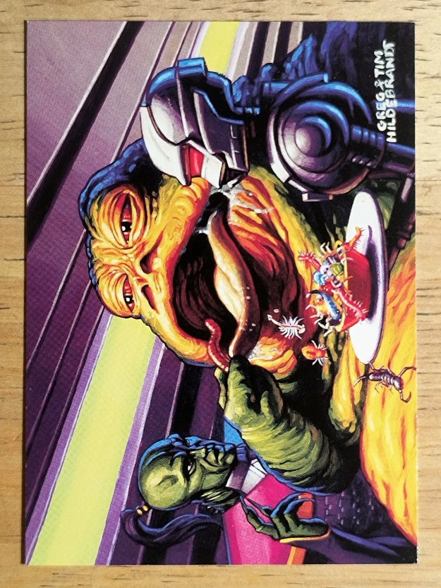 1996 Topps Star Wars Shadows of the Empire #10 Xizor Summons Jabba