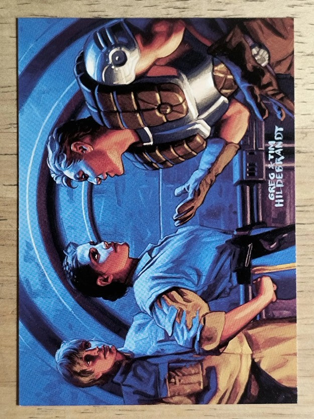 1996 Topps Star Wars Shadows of the Empire #11 Leia Meets Dash Rendar
