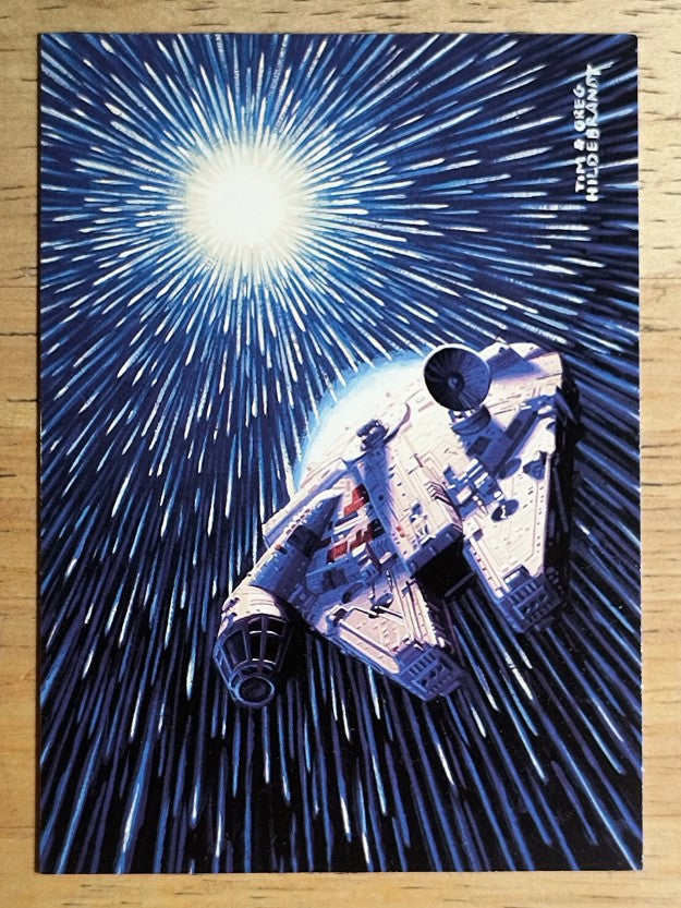 1996 Topps Star Wars Shadows of the Empire #48 Hyperspace . . .at Last