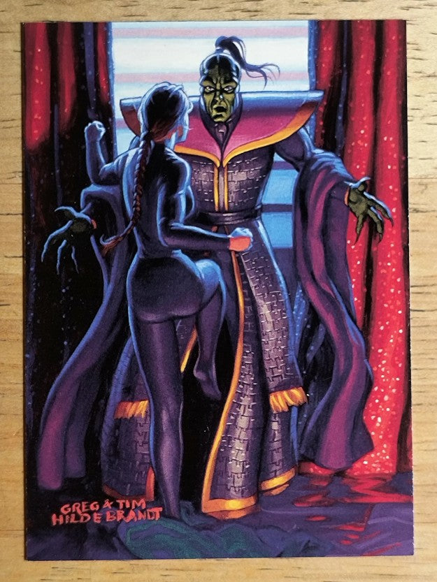 1996 Topps Star Wars Shadows of the Empire #51 Take That Xizor