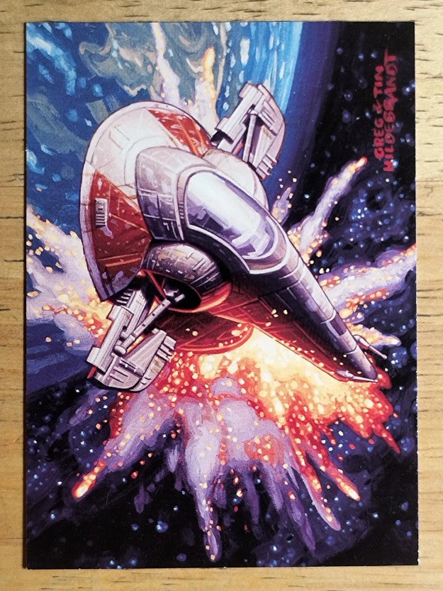 1996 Topps Star Wars Shadows of the Empire #88 Slave I