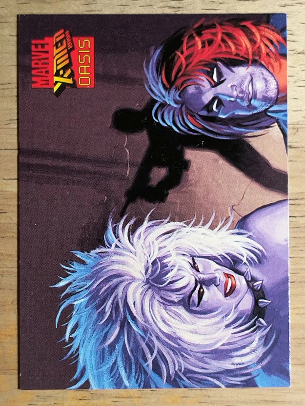 1997 Fleer SkyBox X-Men 2099 Oasis #19 Mutant Hunt