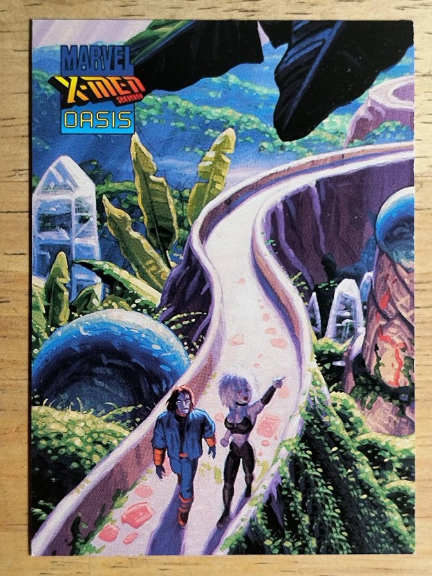 1997 Fleer SkyBox X-Men 2099 Oasis #40 Beneath the Surface