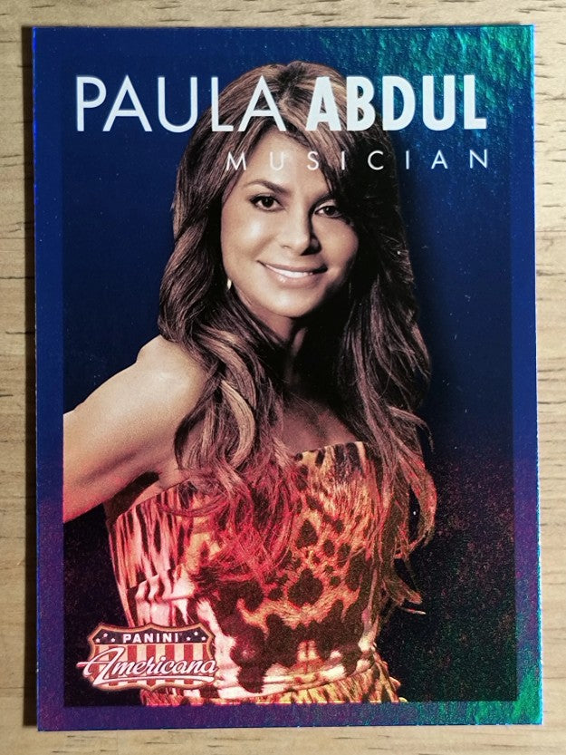 2015 Panini Americana Blue #32 Paula Abdul