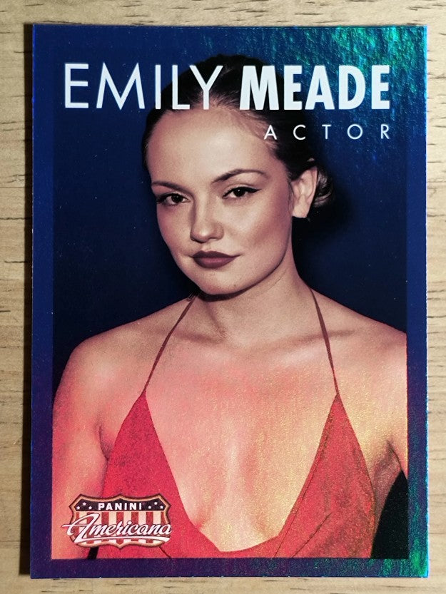 2015 Panini Americana Blue #53 Emily Meade