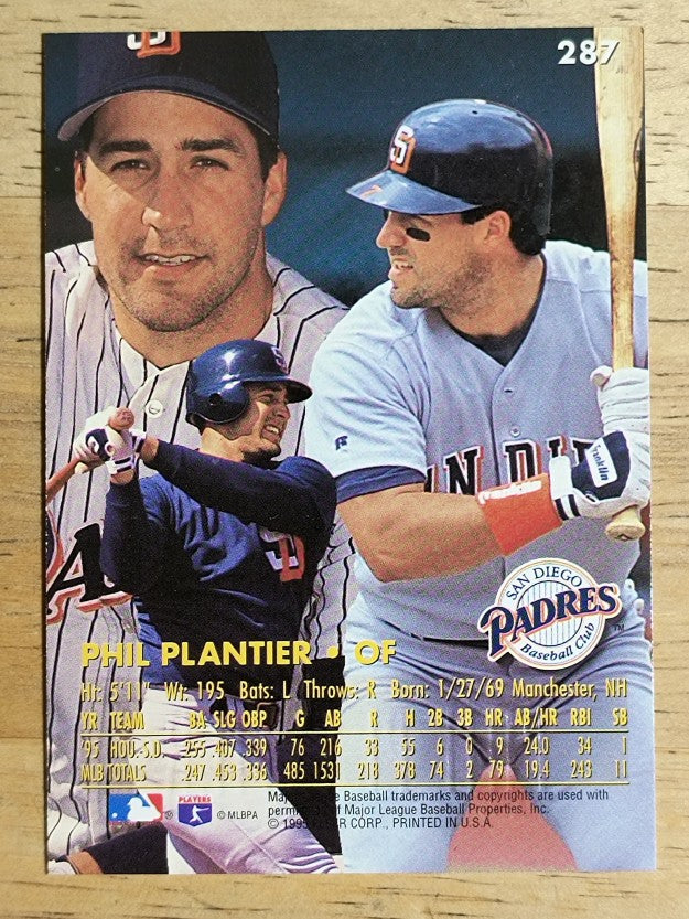 1996 Ultra Gold Medallion #287 Phil Plantier